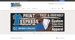 Desktop Screenshot of luvprintexpress.com